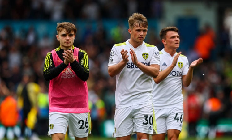 Bamford reacts on Instagram to Joe Gelhardt's assist in Leeds draw
