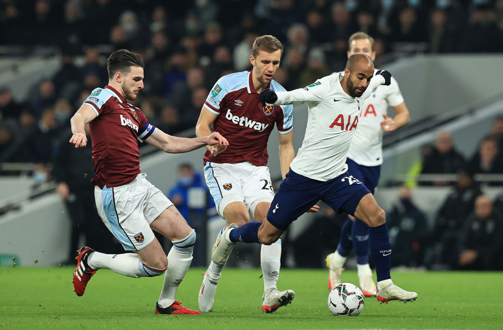 Tottenham Hotspur v West Ham United - Carabao Cup Quarter Final