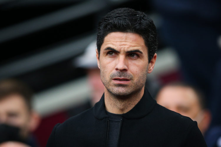 Mikel Arteta shares the three things he told his Arsenal players in the dressing room after losing last night