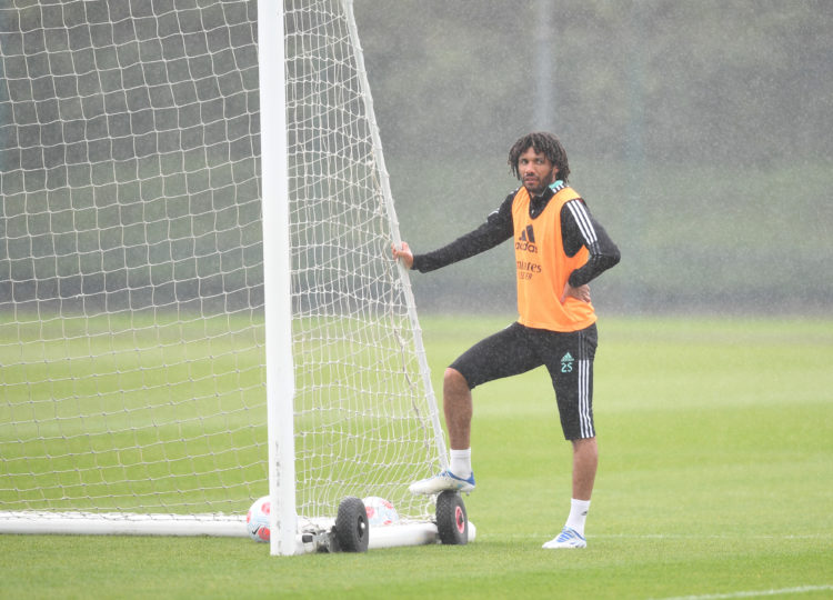 Report: Arsenal open talks over a new contract for Mohamed Elneny