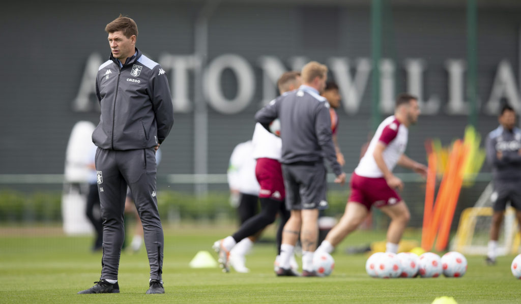 Aston Villa Training and Press Conference