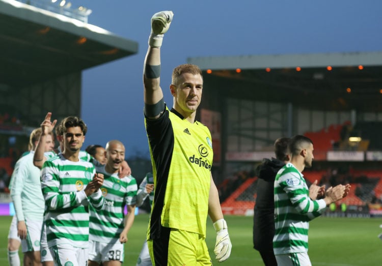 Hart lauded on Instagram after Celtic won the Scottish Premiership title