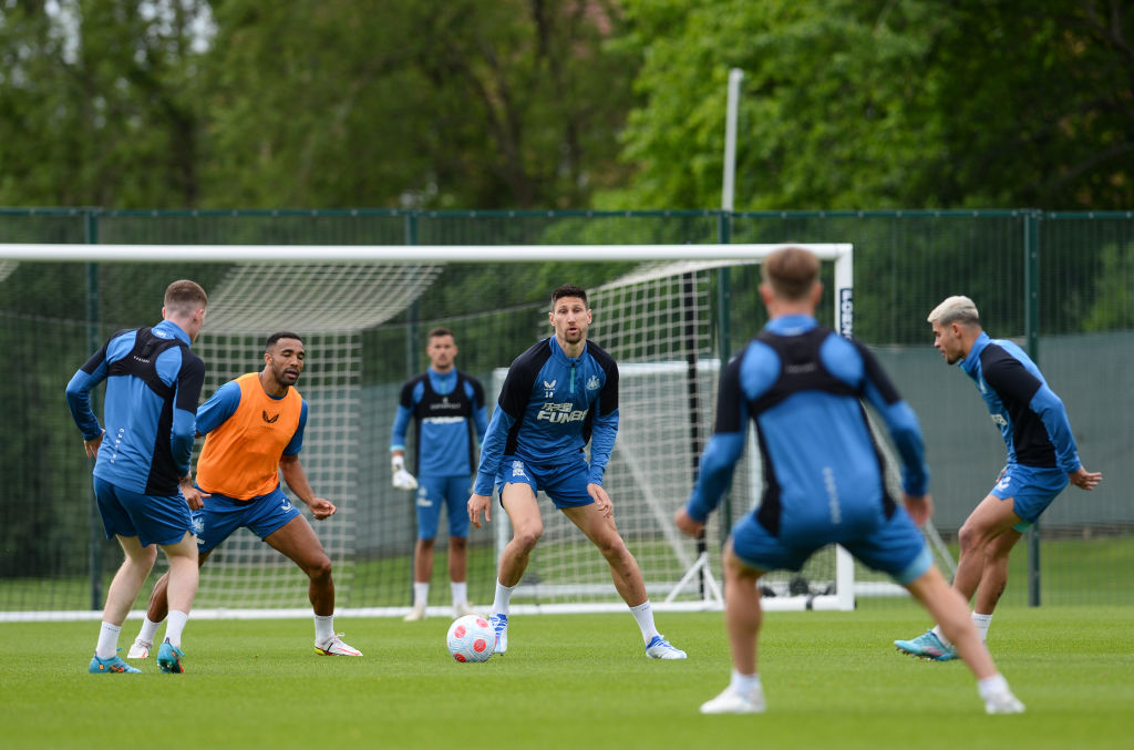 Newcastle United Training Session