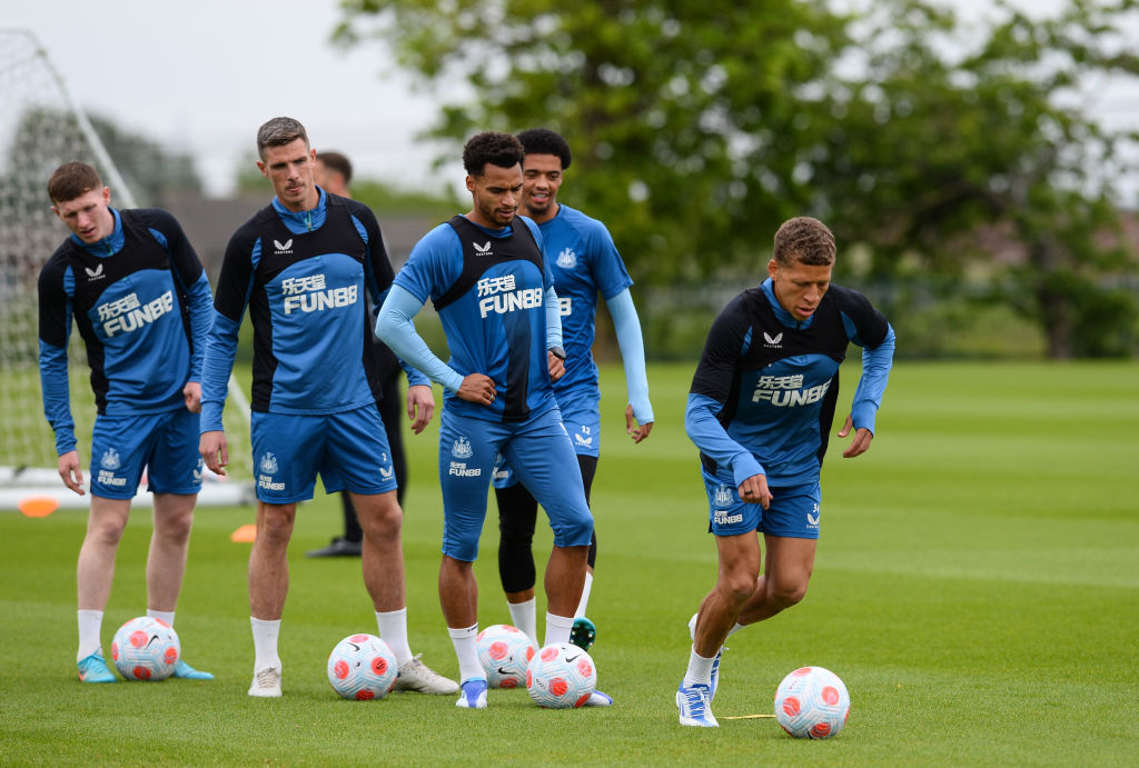 Newcastle United Training Session