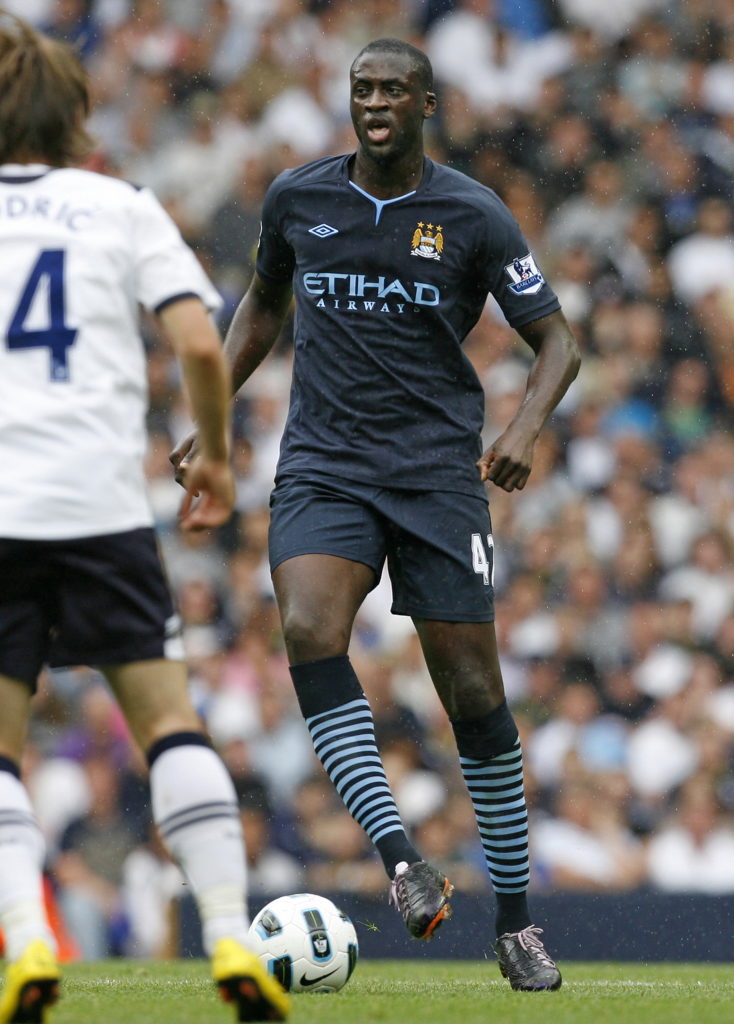 Manchester City's Ivorian midfielder Yay
