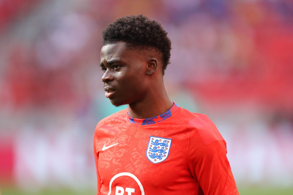 Southgate praises Saka