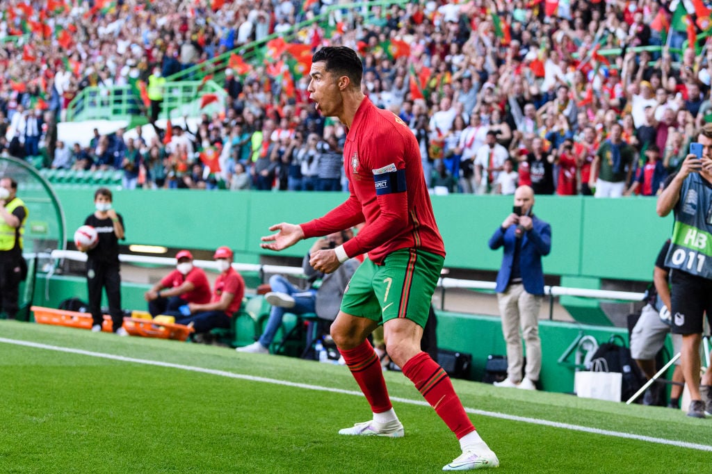 Casemiro Cristiano Ronaldo Manchester United