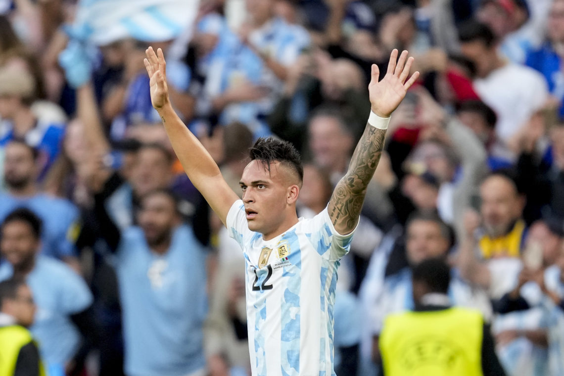 Lautaro Martinez is Tottenham's top striker target - journalist