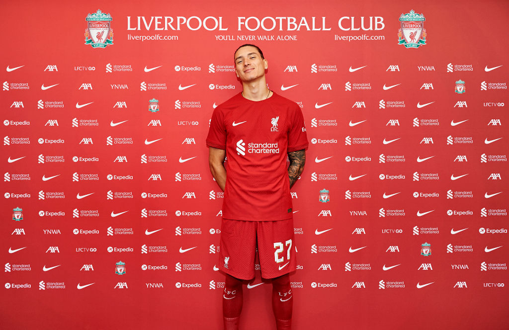 Liverpool Unveil New Signing Darwin Nunez