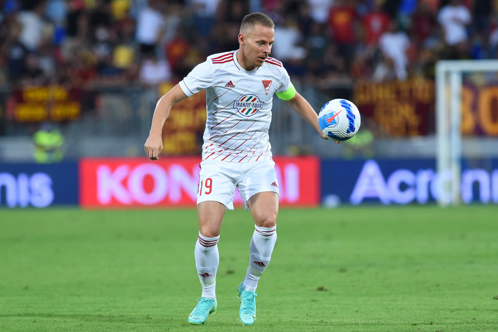 Football friendly match AS Roma - Debrecen