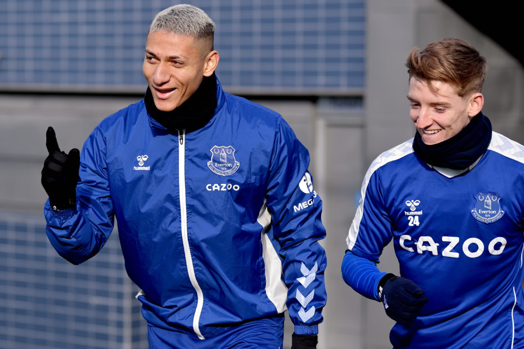 Everton Training Session
