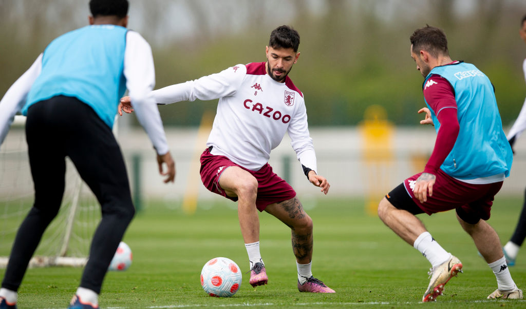 Aston Villa Training Session