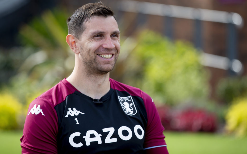 Emiliano Martinez Portrait Shoot