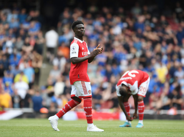 Report: Arsenal remain confident Bukayo Saka will sign new contract