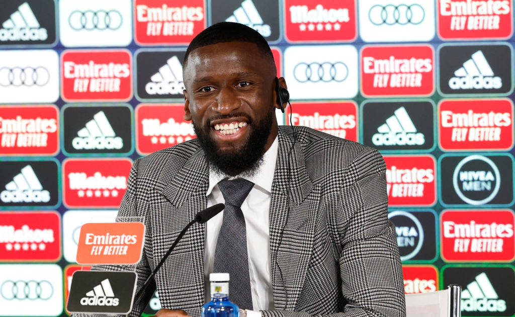 Real Madrid Unveil New Signing Antonio Rudiger