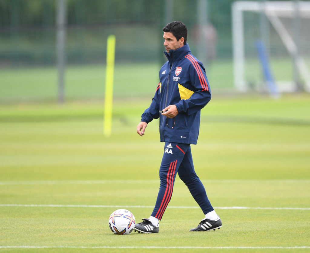 Arsenal Pre-Season Training Session