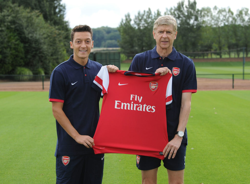 Arsenal FC Unveil New Signing Mesut Oezil
