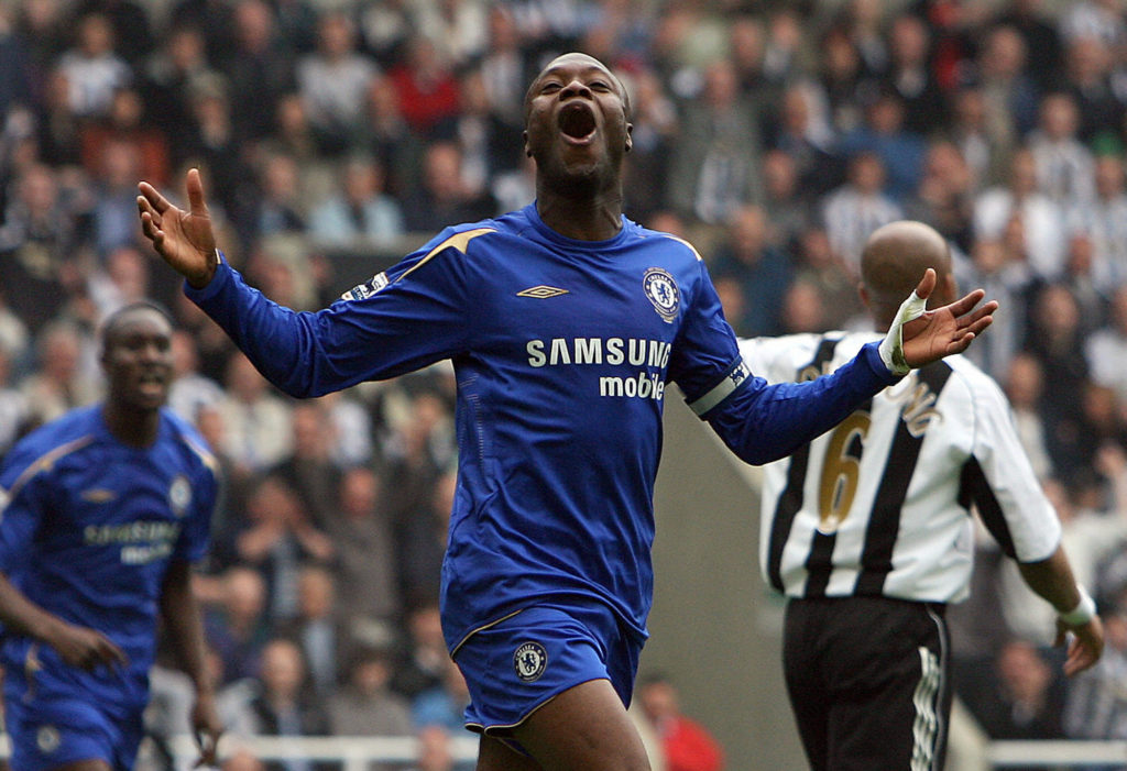 Chelsea's William Gallas celebrates desp