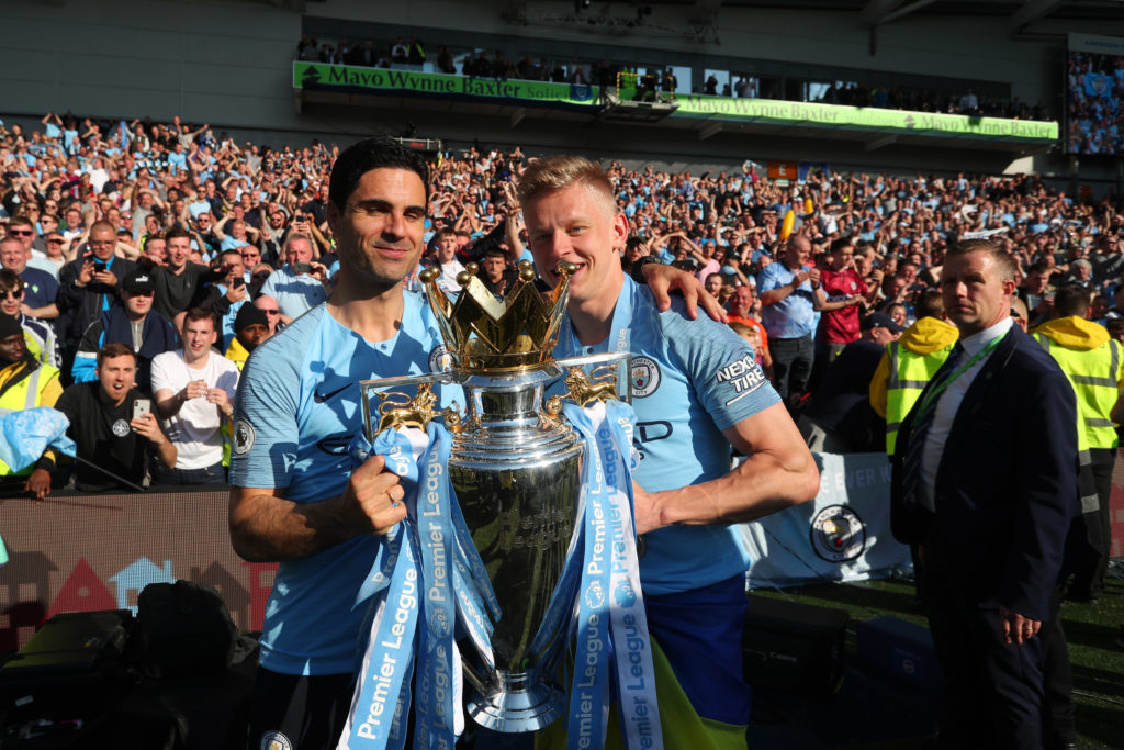 Zinchenko Arteta