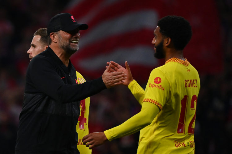'He will be outstanding for us': Klopp hails 'world-class' Liverpool player who made just 8 PL outings in 21/22