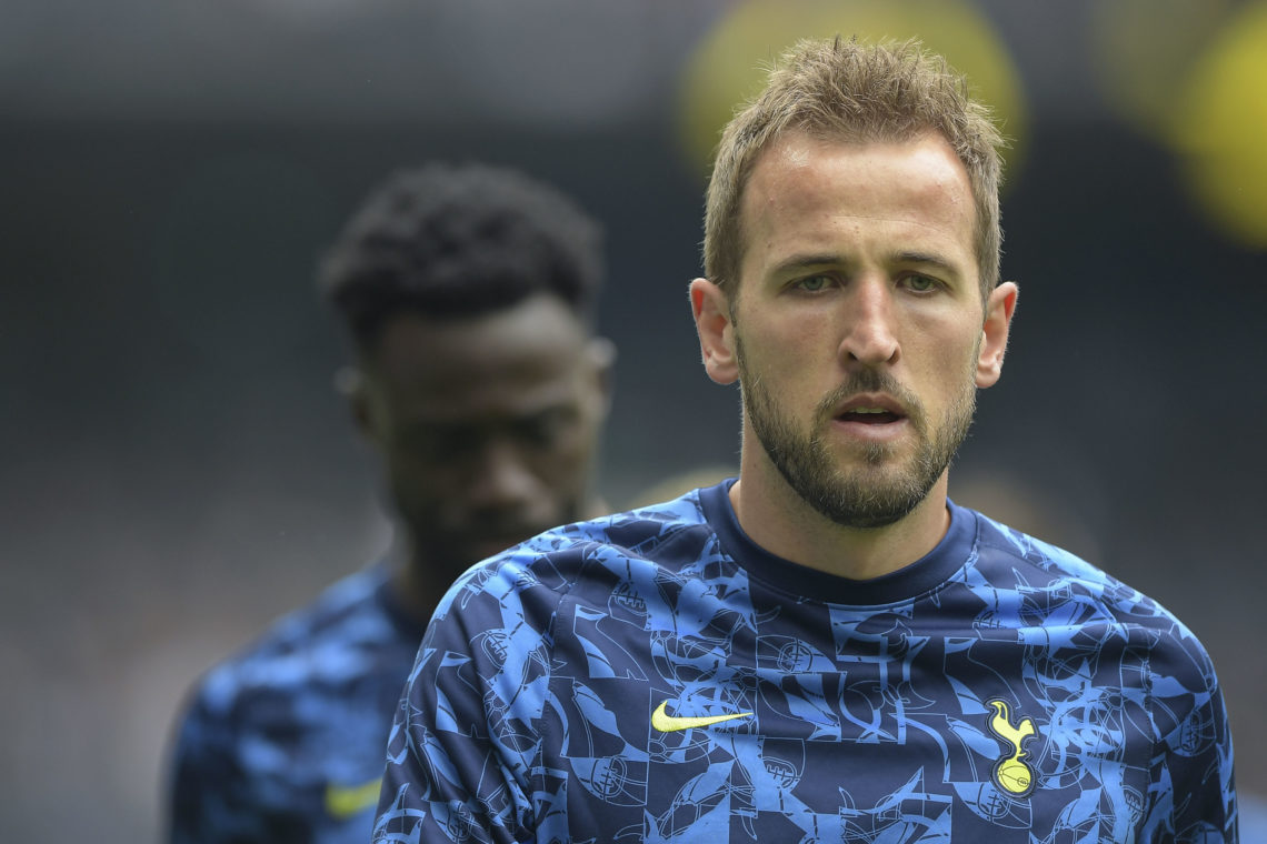 Photo: Harry Kane looks all bulked up in Tottenham training after rigorous pre-season under Conte