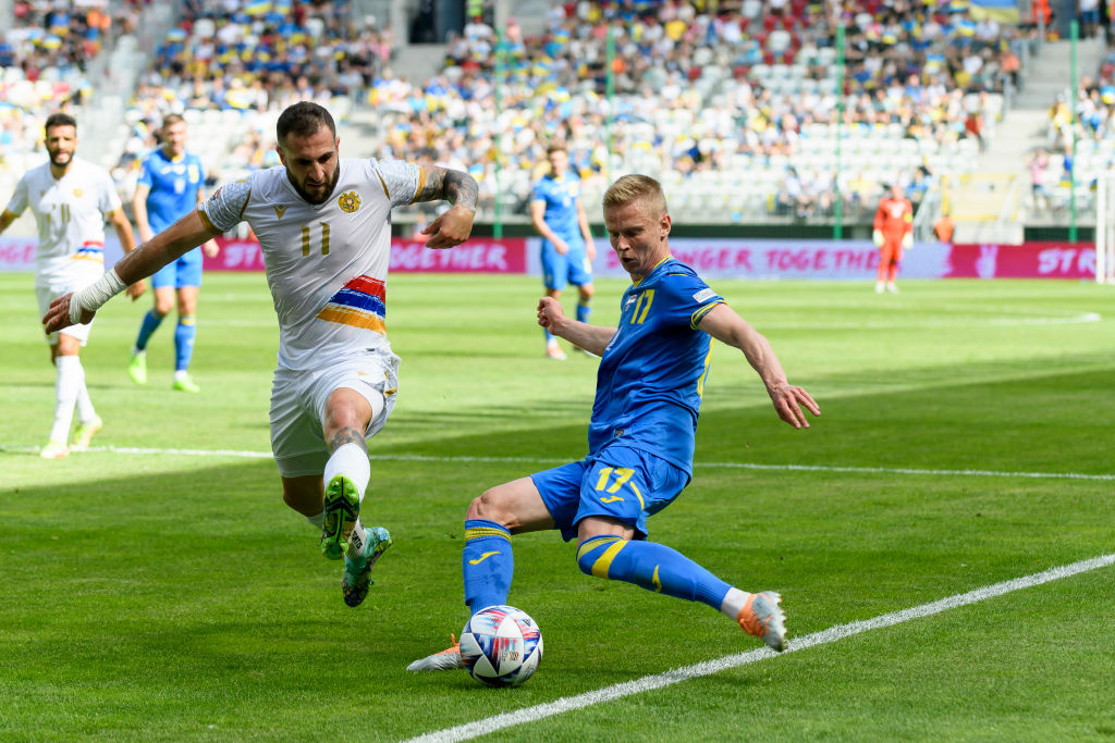 Ukraine v Armenia: UEFA Nations League - League B  Group 1