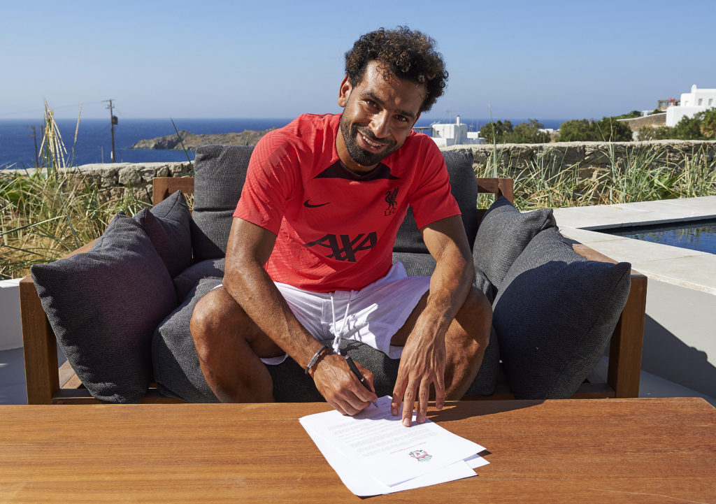 Mohamed Salah Signs New Contract With Liverpool FC