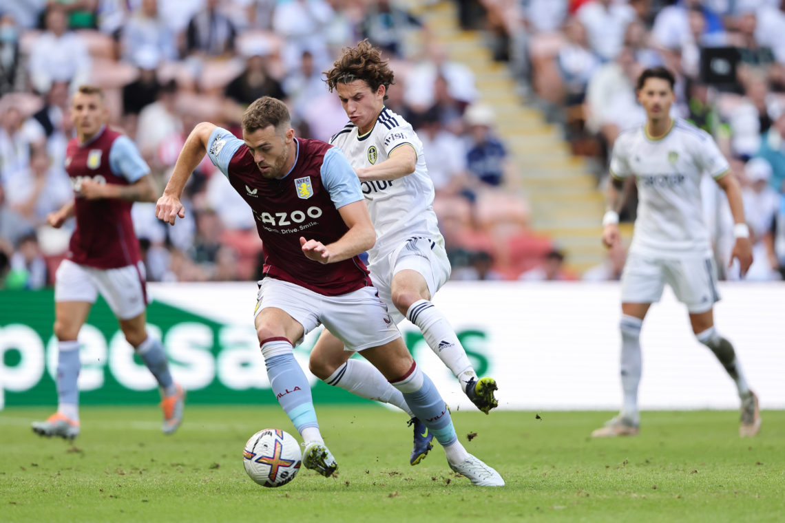 'Hard': £22m Leeds player delivers his verdict on Aston Villa after playing against them in friendly