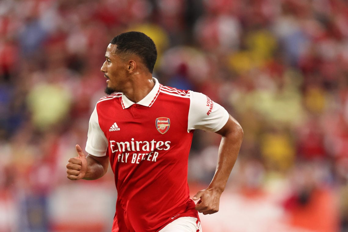 Video: William Saliba wows Arsenal crowd with sensational piece of skill against Sevilla