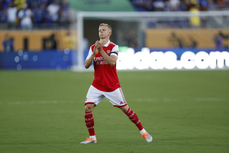 What a stunned Alex Zinchenko said as he was walking off the pitch after making Arsenal debut