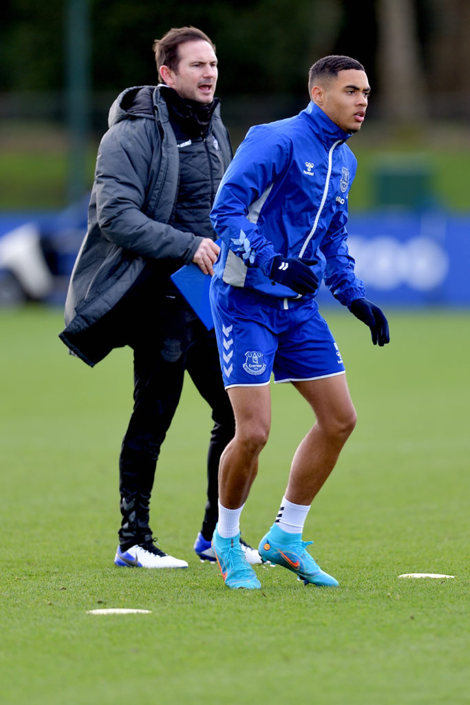Everton Training Session