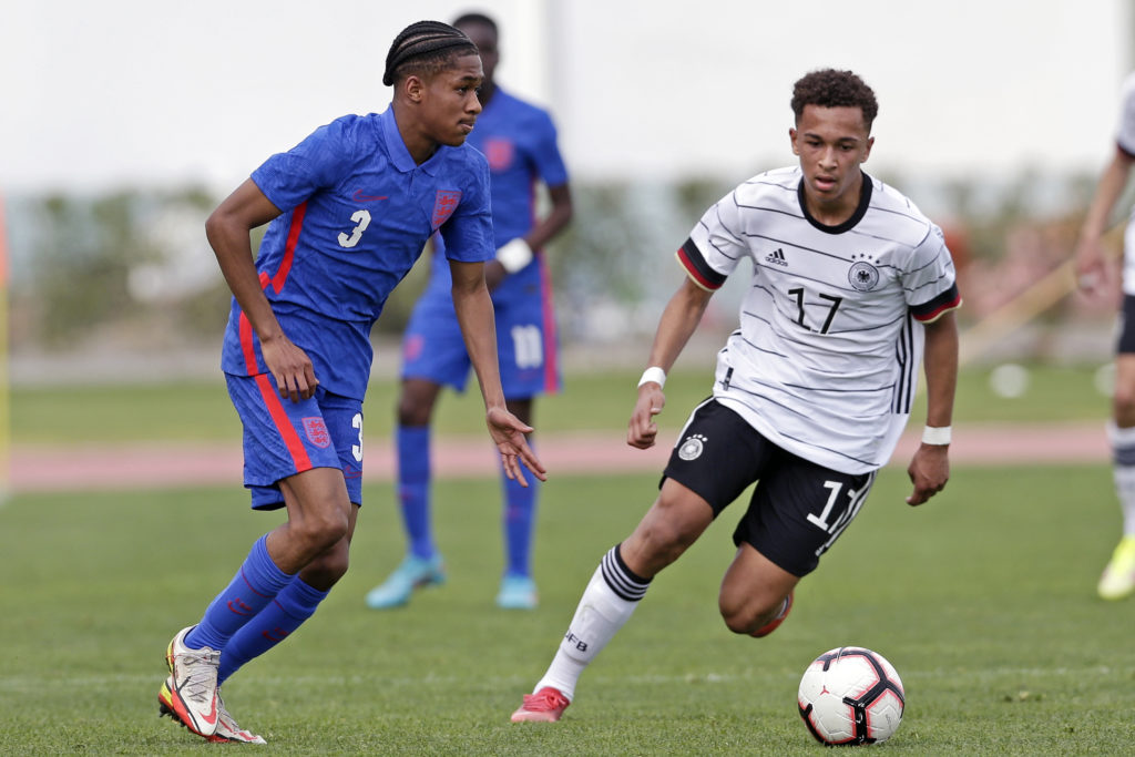 U16 England v U16 Germany - UEFA Development Tournament