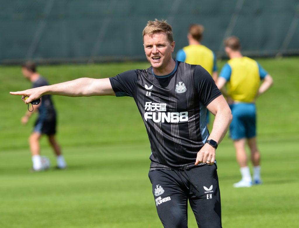 Newcastle United Pre-Season Training Session