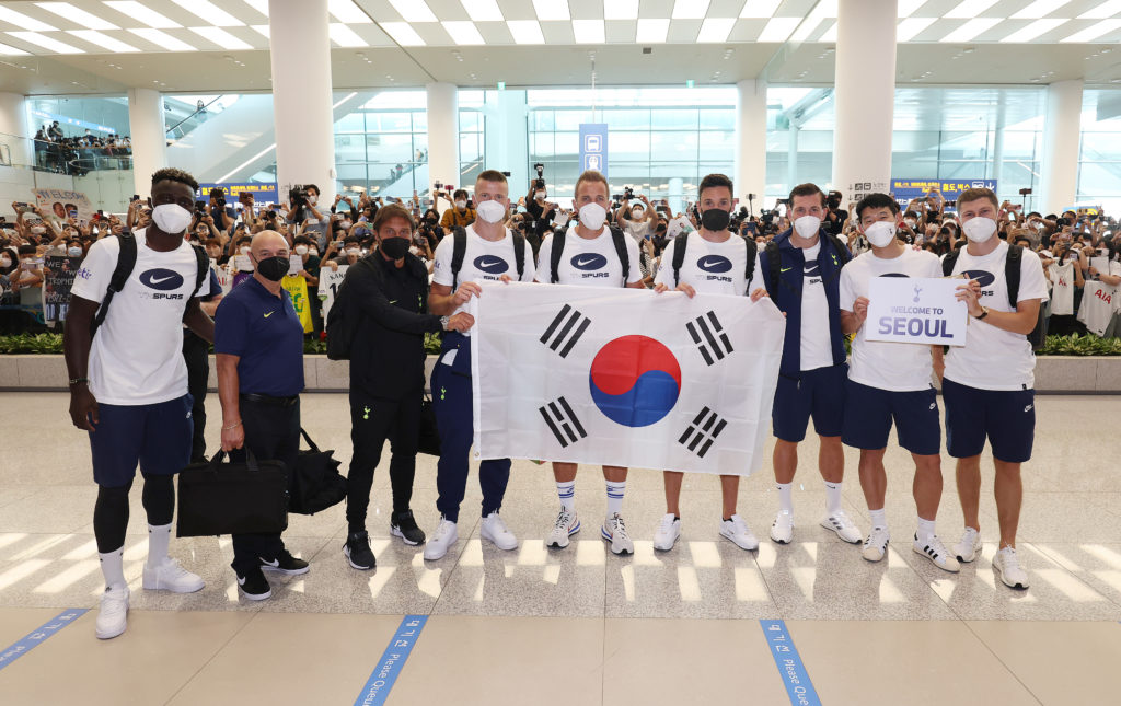 Tottenham Hotspur Squad Arrive In Seoul For South Korea Pre-Season Tour