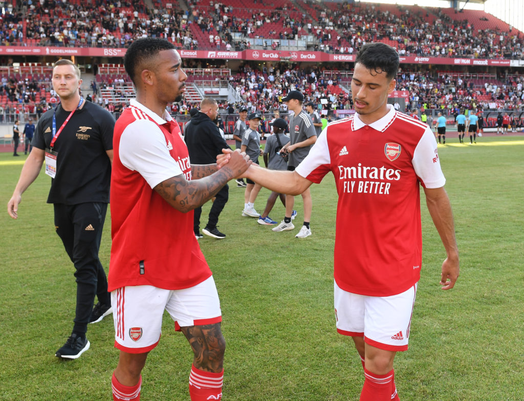 Martinelli convinced Jesus to join Arsenal