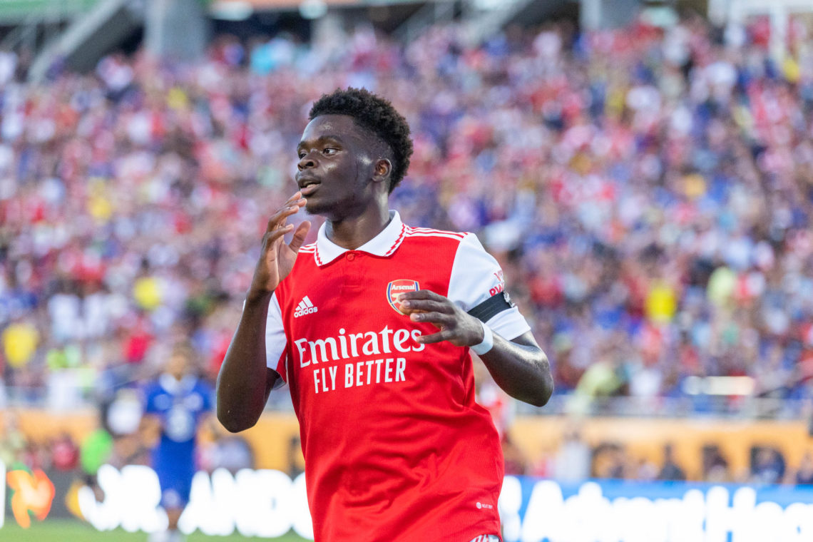 'Your time to shine': Bukayo Saka reacts to news out of Arsenal today