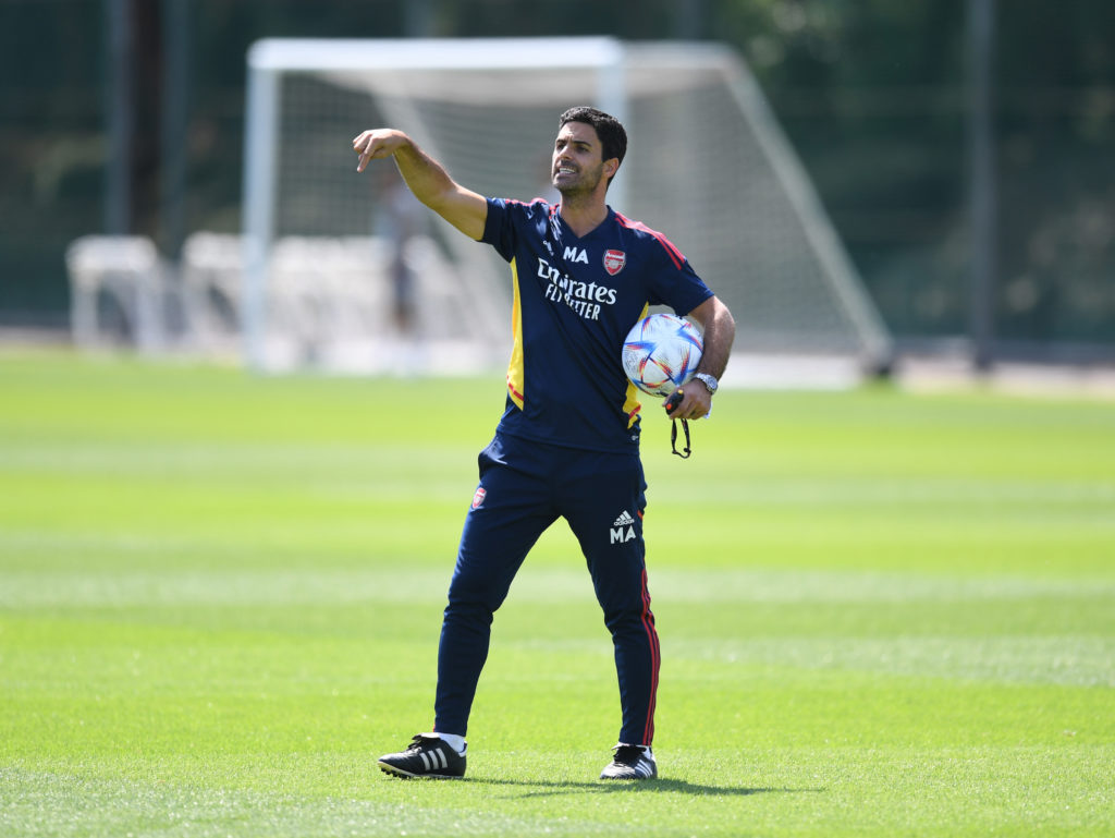 Arsenal Pre-Season Training Session