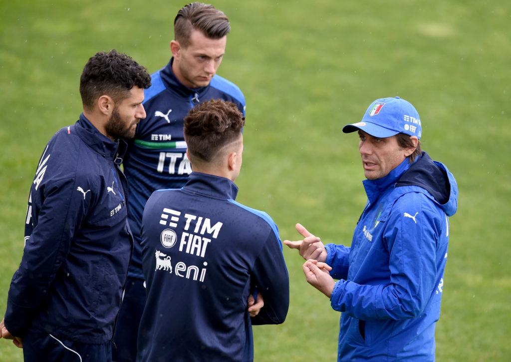 Italy Training Session And Press Conference