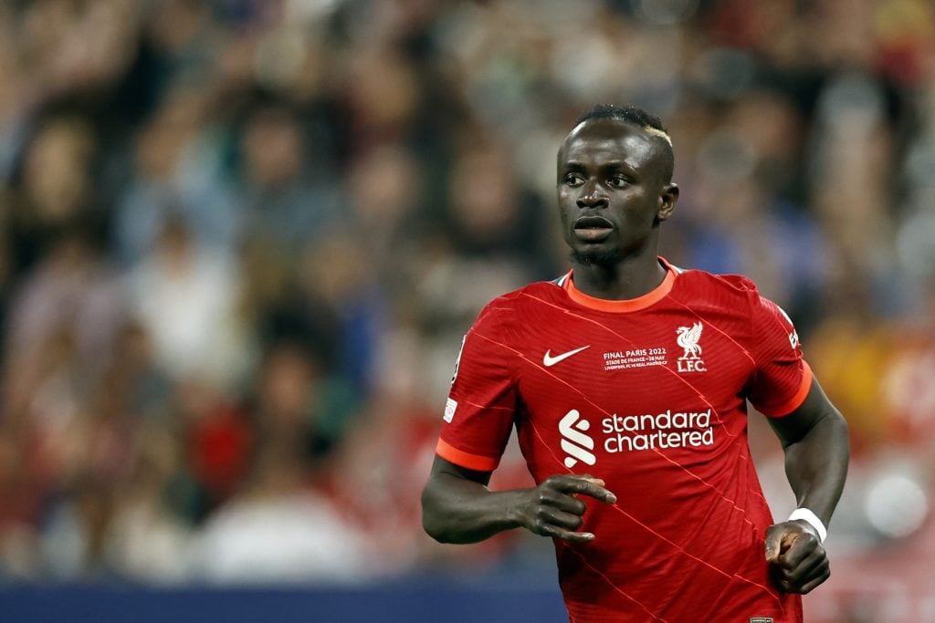 Liverpool miss Sadio Mane