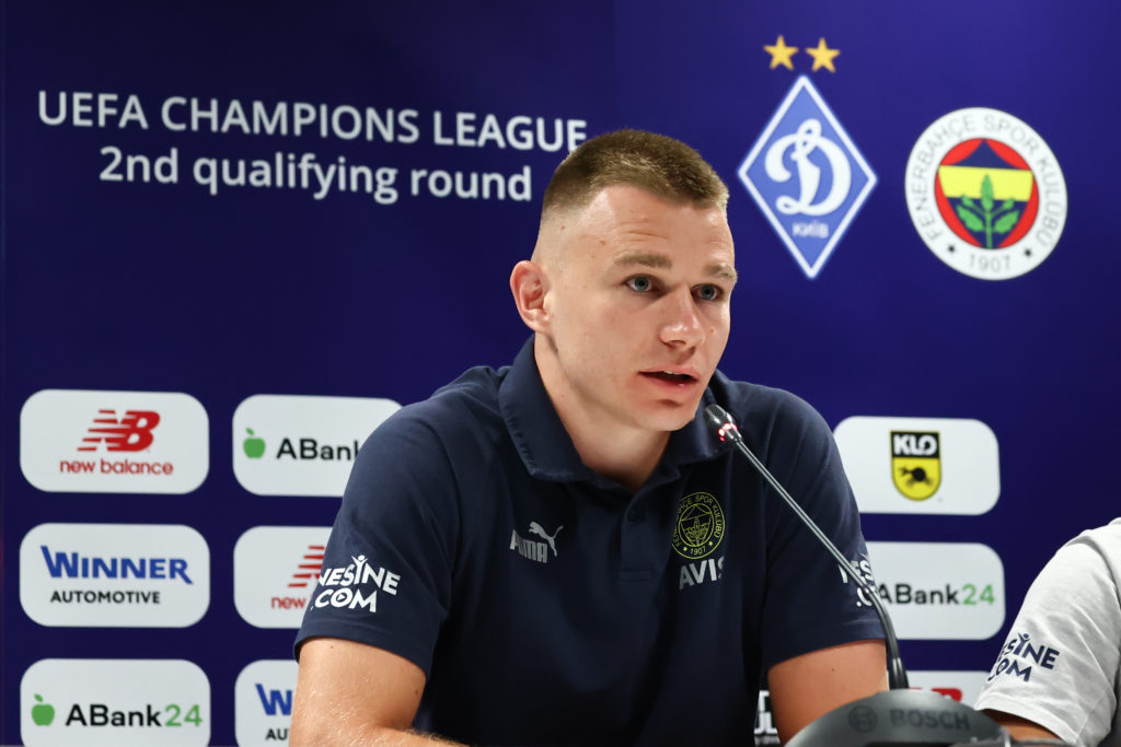Fenerbahce press conference in Poland