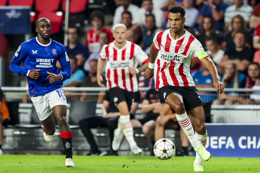 PSV Eindhoven v Glasgow Rangers - UEFA Champions League Play-Off Second Leg