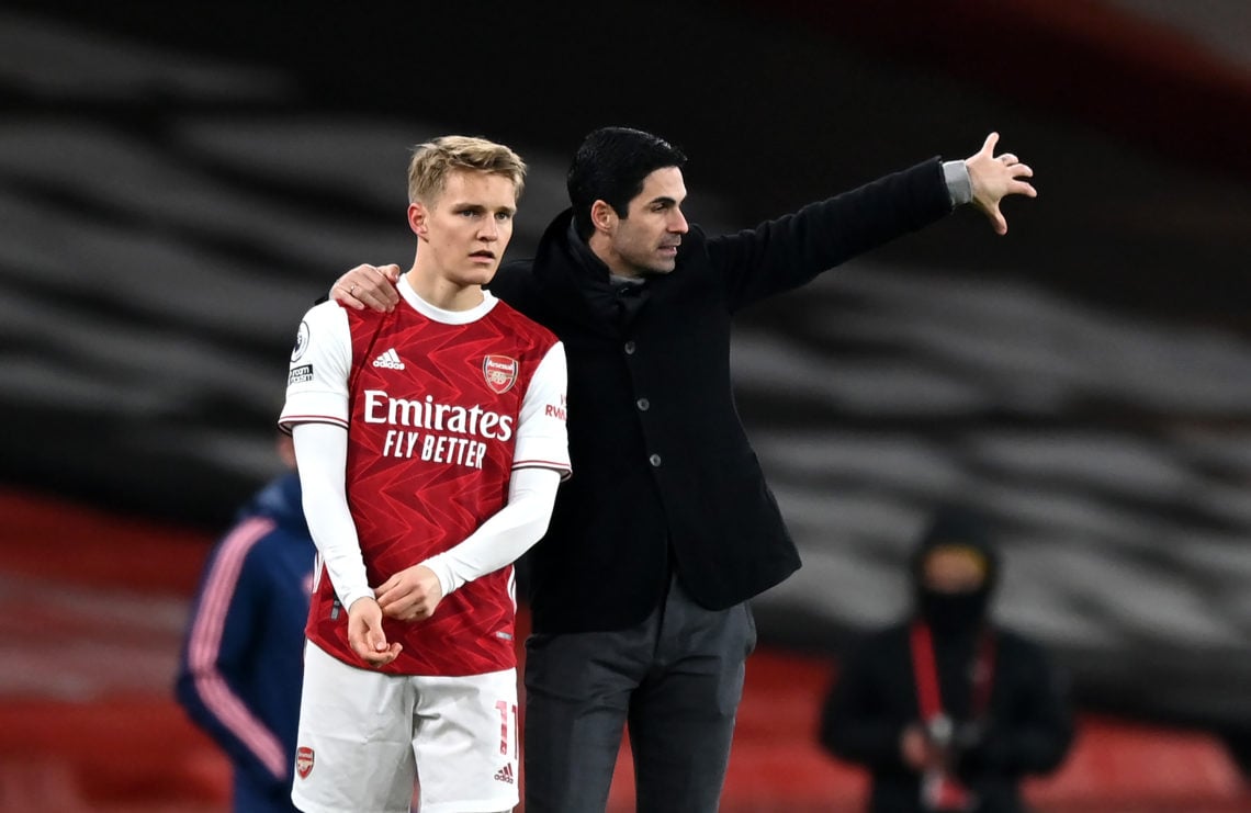 'He lives the game': Arteta has just lauded his 'integral' Arsenal player live on Sky ahead of Crystal Palace clash