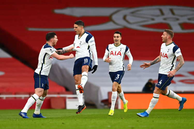 Erik Lamela sends one-word message to Tottenham star on Instagram after today's win
