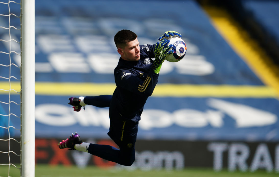Report: Manchester United think Leeds star Illan Meslier could replace David De Gea