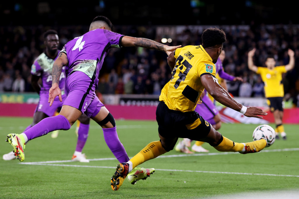 Wolverhampton Wanderers v Tottenham Hotspur - Carabao Cup Third Round