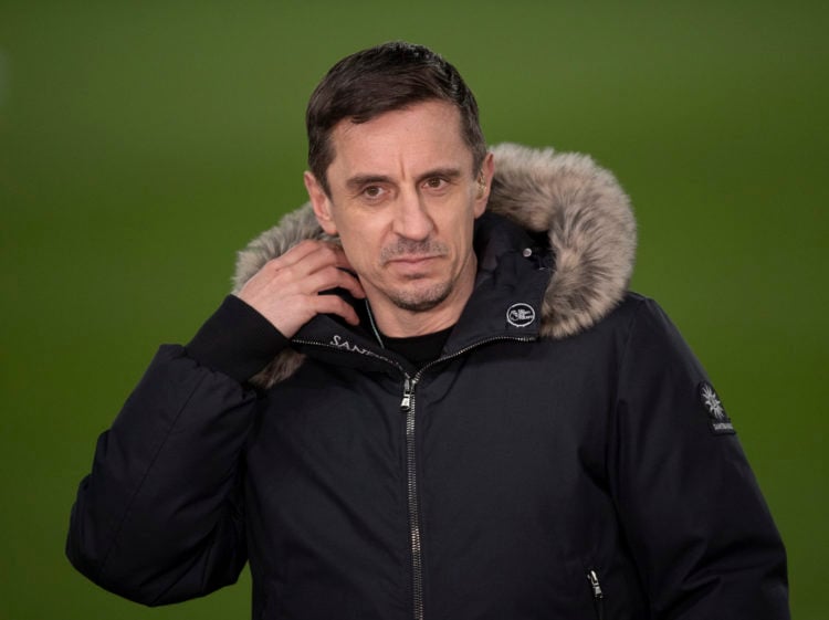 'A level above': Gary Neville blown away by how good one Arsenal player was at Palace tonight