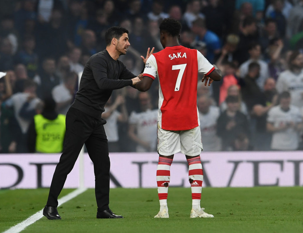 Arteta on Saka