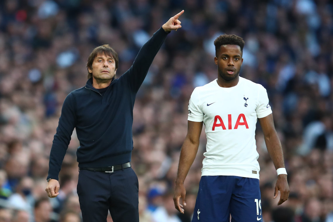 'He is playing very well': Antonio Conte wowed by 22-year-old's display for Tottenham today