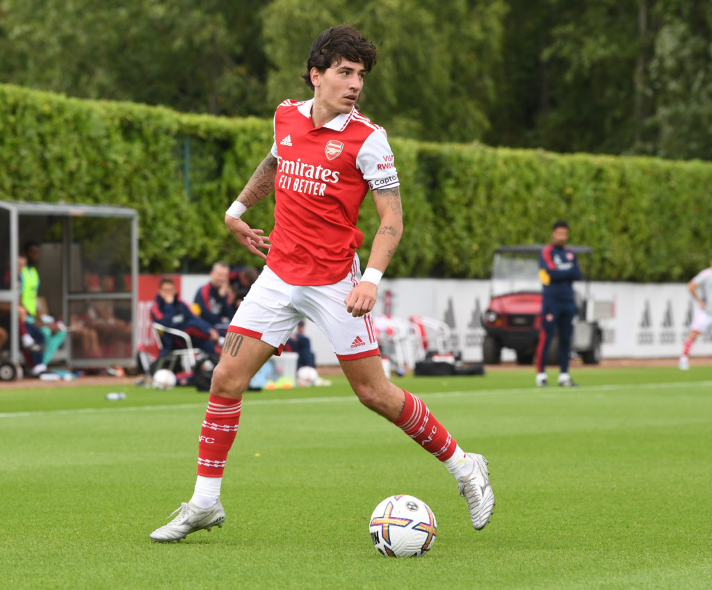 Laura Woods Hector Bellerin Arsenal