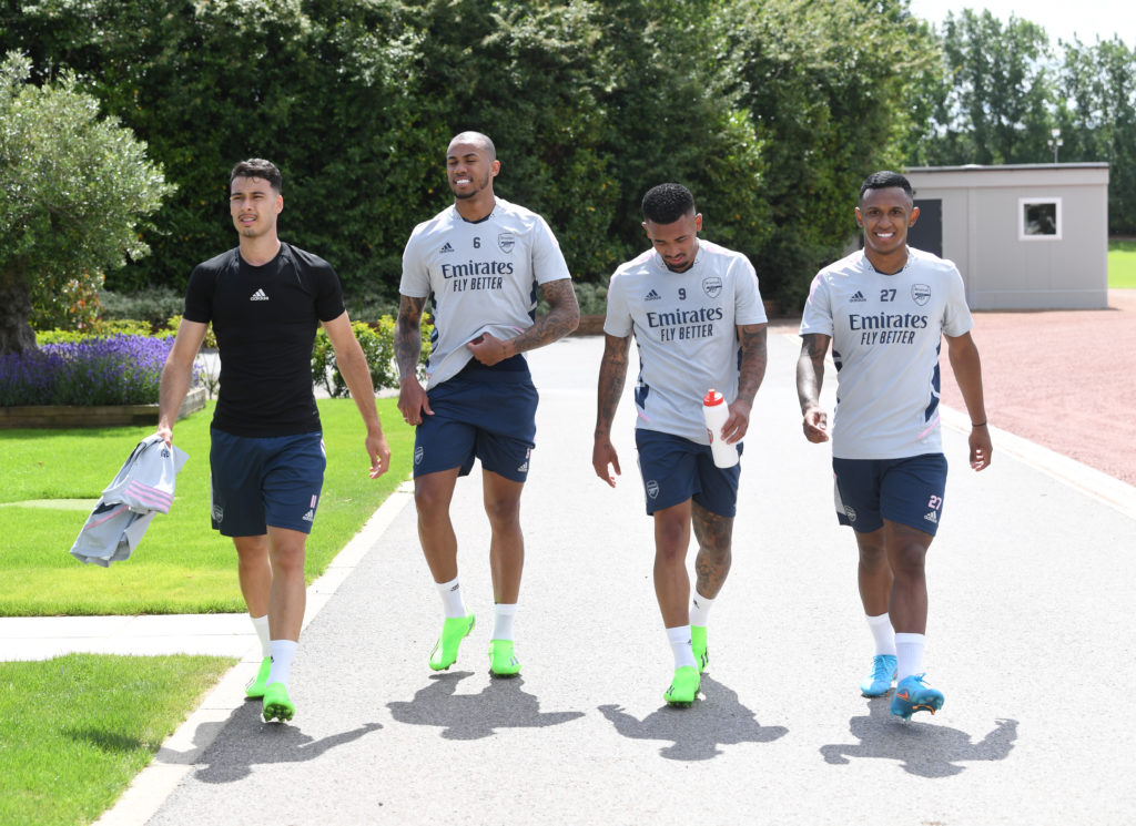 Arsenal Pre-Season Training Session